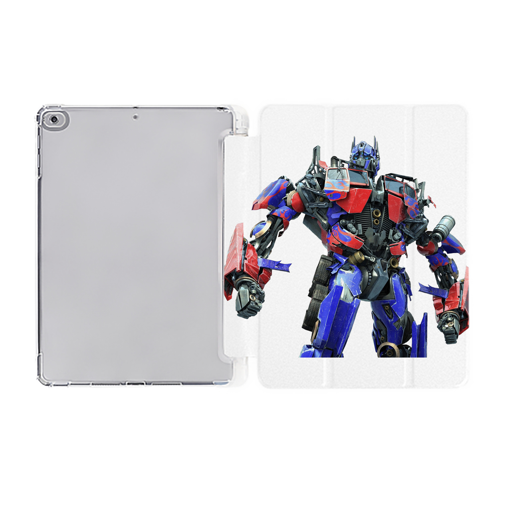 （画像用）  IPad ケース ペン収納付き 三つ折りスタンド PUレザー×シリコン 対応機種9.5/10.5/10.9インチ